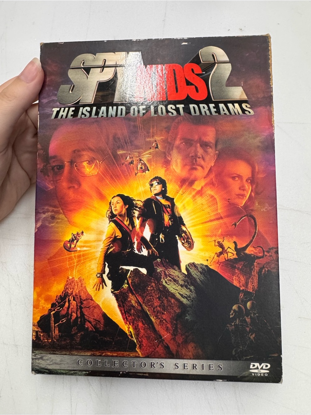 Spy Kids 2-Island of Lost Dreams (DVD, 2002) Movie Tested Working